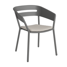 Altea Armlehnstuhl Cole / Sitzkissen Agora Fossil