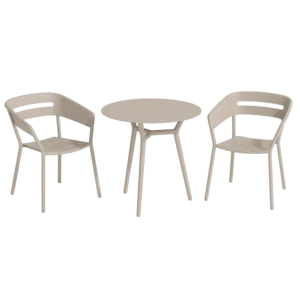 Altea Set Rund 75 Aluminium Sand